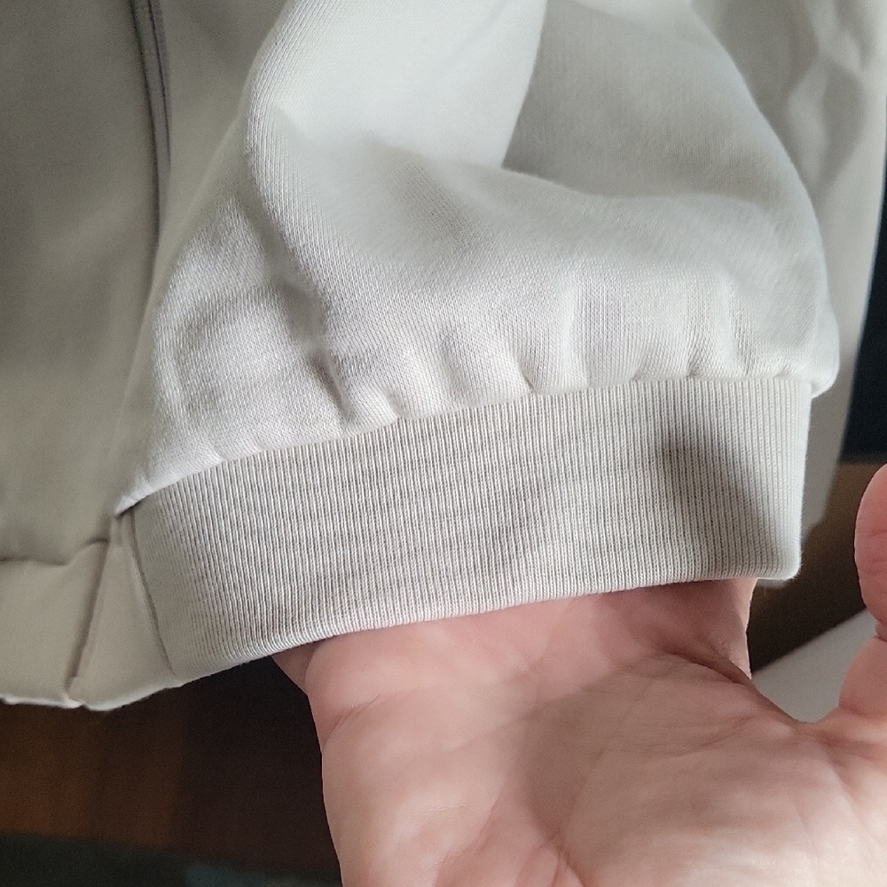 Adidas Off-White Casual Zip Jacket - Picture 5 of 13